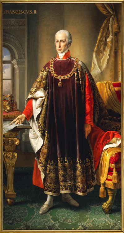 Portrait de François Joseph Charles de Habsbourg-Lorraine - Josef and Mayrhofer Friedrich Kiss