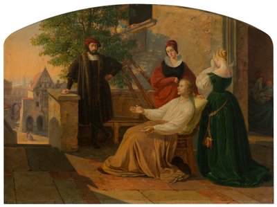 Les Derniers Moments de Lucas van Leyden - Josef Mánes