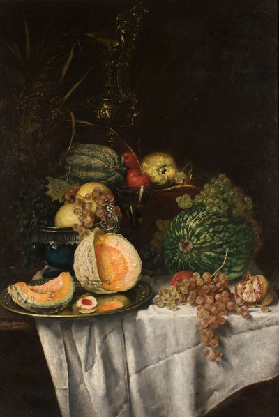 Nature morte de fruits - Josef Neugebauer