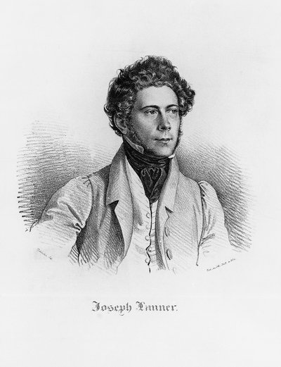 Portrait de Josef Franz Karl Lanner (Vienne) - Josef Nikolaus Kriehuber