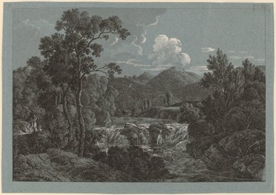 La cascade près de Schladming en Styrie - Josef Rebell