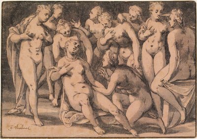 Diane découvre la grossesse de Callisto - Josef Ritterl