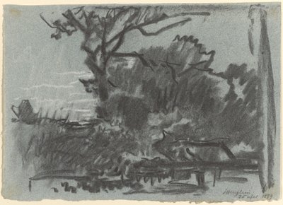 Scène de forêt - Josef Wenglein