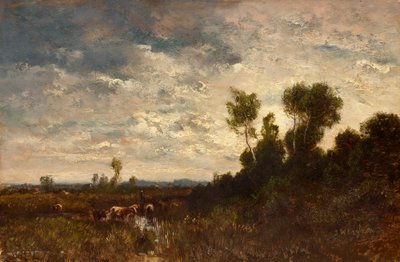 Paysage de lande - Josef Wenglein