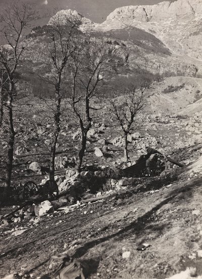 Album "Meine weltkriegs - Erinnerungen Front Sud-Ouest (Carinthie, Italie, Tyrol du Sud) 31/03/1915-12/11/1918 - Josef Zohles Wien": zone de guerre - Josef Zohles