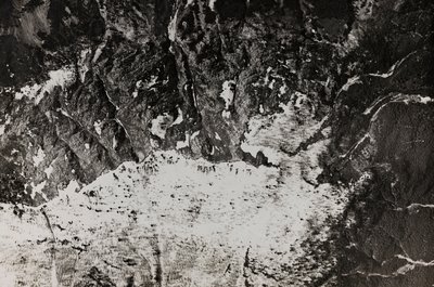Album "Meine weltkriegs - Erinnerungen South-West Front (Carinthie, Italie, Tyrol du Sud) 31/03/1915-12/11/1918 - Josef Zohles Wien": vue aérienne de la zone de guerre - Josef Zohles