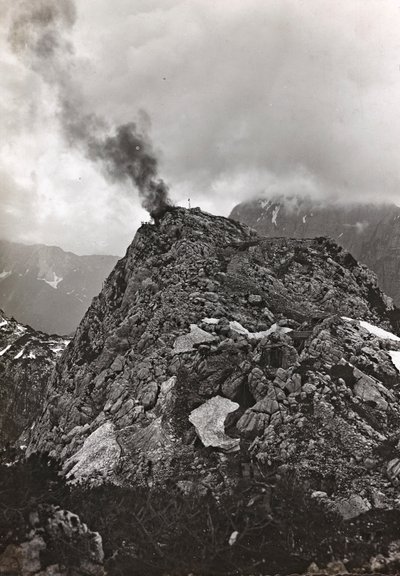 Album "Meine weltkriegs - Erinnerungen South-West Front (Carinthie, Italie, Tyrol du Sud) 31/03/1915-12/11/1918 - Josef Zohles Wien": zone de guerre - Josef Zohles