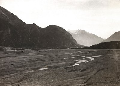 Album "Meine weltkriegs - Erinnerungen South-West Front (Carinthie, Italie, Tyrol du Sud) 31/03/1915-12/11/1918 - Josef Zohles Wien": la rivière Tagliamento à Mo - Josef Zohles