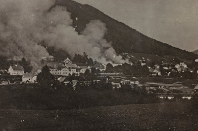 Bombardements à Tarvisio - Josef Zohles