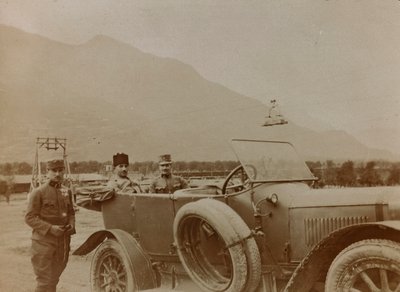 Général turc dans une zone de guerre - Josef Zohles