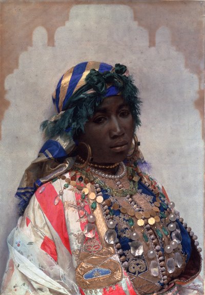 Une beauté tangéroise, vers 1876 - Josep Tapiro Baro