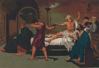 La Mort de Socrate - Josep or Jose Planella Coromina