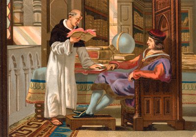 Vincent de Beauvais et Saint Louis - Josep or Jose Planella Coromina