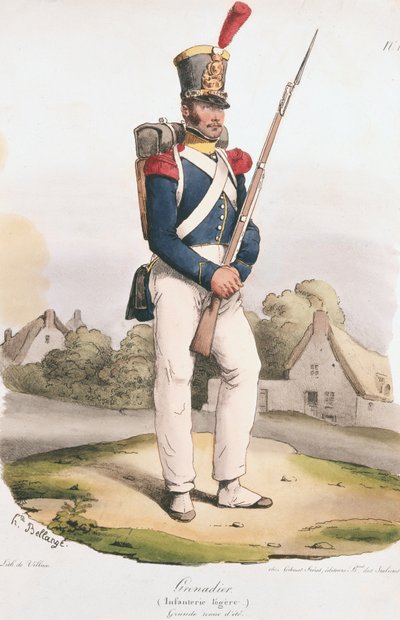 Garde grenadier - Joseph Louis Hippolyte Bellange