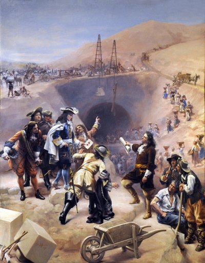 Chantier du Canal du Midi - Joseph Noel Sylvestre