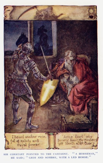 Illustration pour Sir Knight of the Splendid Way - Joseph (after) Finnemore