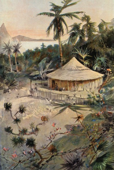 Robinson Crusoé : La tente de Will Atkins - Joseph (after) Finnemore
