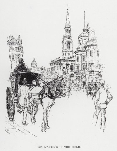 Saint-Martin-in-the-Fields - Joseph (after) Pennell