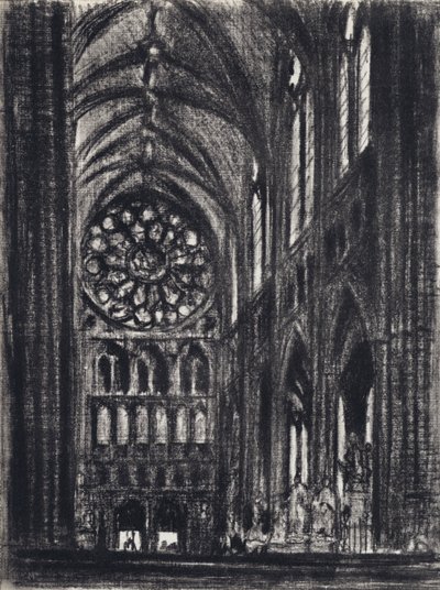 Le Transept, Westminster - Joseph (after) Pennell