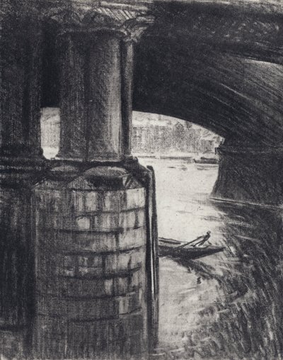 Sous Blackfriars - Joseph (after) Pennell