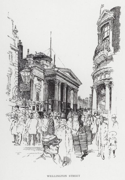 Wellington Street - Joseph (after) Pennell