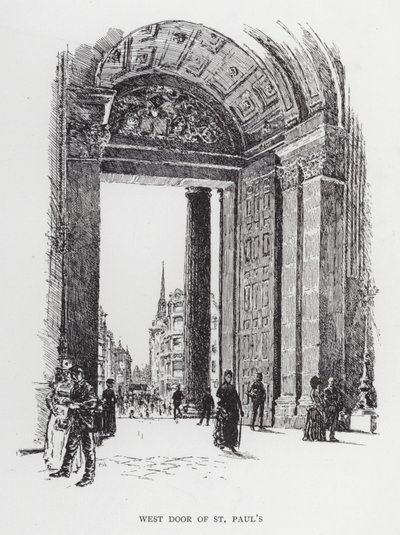 Porte Ouest de St Paul - Joseph (after) Pennell