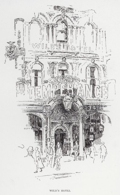 Hôtel Wild, Tempérance - Joseph (after) Pennell