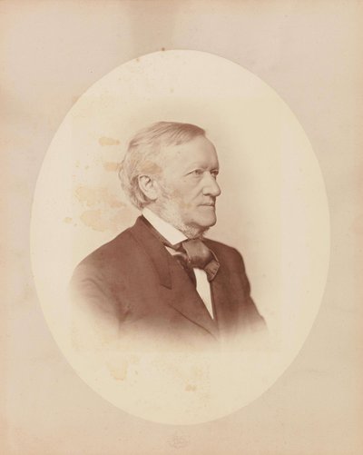 Portrait du compositeur Richard Wagner 1813-1883, vers 1870 - Joseph Albert