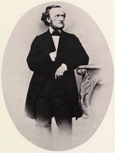 Richard Wagner, compositeur allemand, 1864 - Joseph Albert