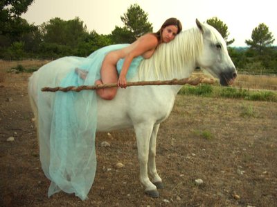 Chamane à cheval - Joseph Angilella Auquier