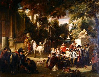 Fête champêtre - Joseph Anne Leroy