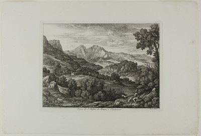 Château de Saint Stephan de Mezzo et Canturano - Joseph Anton Koch