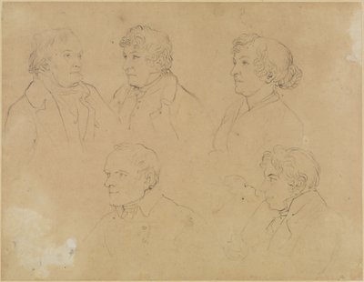 Cinq portraits - Joseph Anton Koch