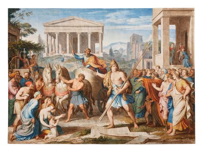 Jason arrivant à Iolcos - Joseph Anton Koch