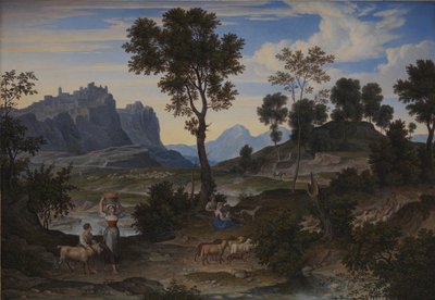 Paysage de Civitella près d