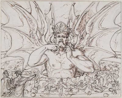 Lucifer au centre de l