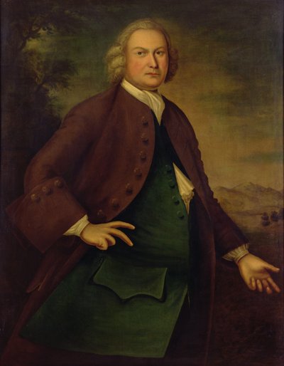 Portrait de M. Daniel Rea, vers 1757 (huile sur toile) - Joseph Badger