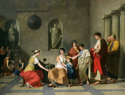 La Mère des Gracques, vers 1780 - Joseph Benoît Suvée