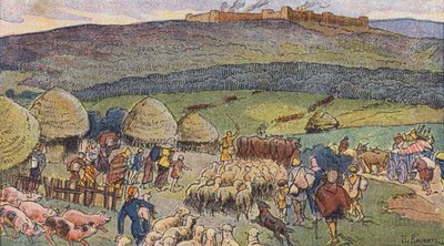 Bibracte, une ville en Gaule habitée par des forgerons et un lieu de refuge en temps de danger - Joseph Beuzon