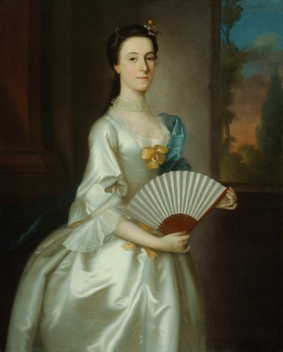 Abigail Chesebrough Mme Alexander Grant, 1754 - Joseph Blackburn