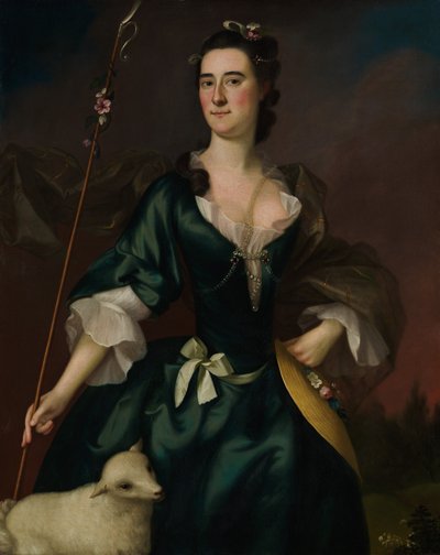 Mary Sylvester, 1754 - Joseph Blackburn