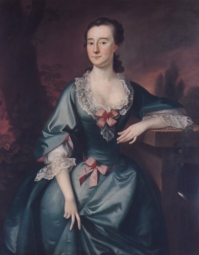 Mme David Chesebrough, 1754 - Joseph Blackburn