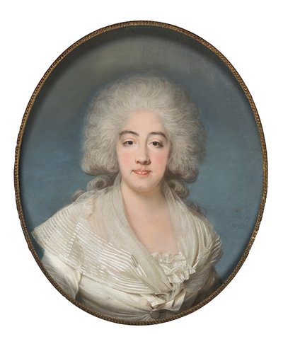 Princesse Marie Joséphine de Savoie 1753-1810, Comtesse de Provence, 1785 - Joseph Boze