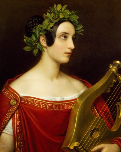 Lady Theresa Spence dans le rôle de Sappho - Joseph Carl Stieler