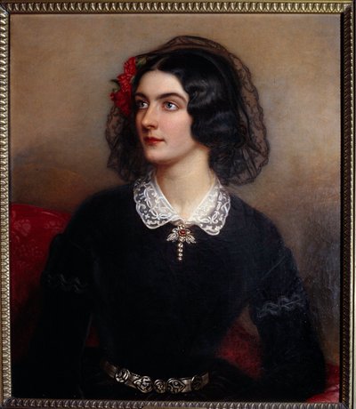 Portrait de Lola Montes ou Montez - Joseph Carl Stieler