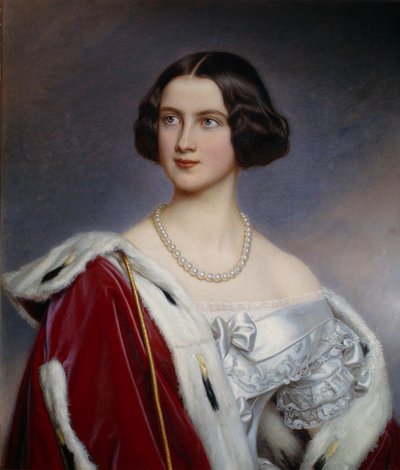 Portrait de la Princesse Marie de Prusse - Joseph Carl Stieler