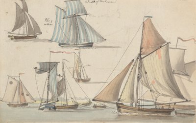 Duc de Richmond : sloops, goélettes, canots - Joseph Cartwright