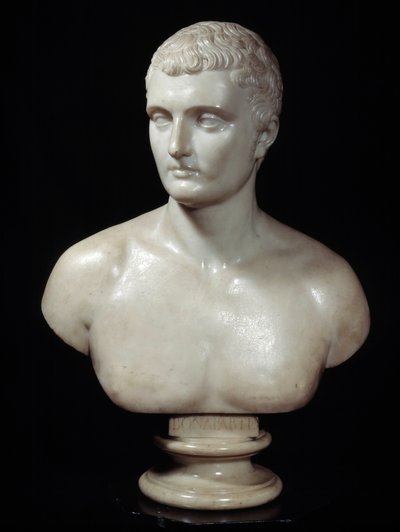 Buste de Charles Marie Bonaparte, père de Napoléon - Joseph Charles Marin