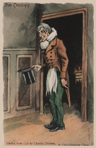 Bob Cratchit, Un chant de Noël - Joseph Clayton  Clarke