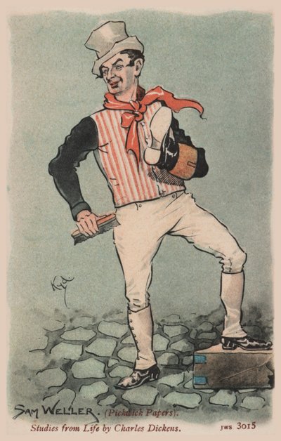 Sam Weller, Les Papiers de Pickwick - Joseph Clayton  Clarke